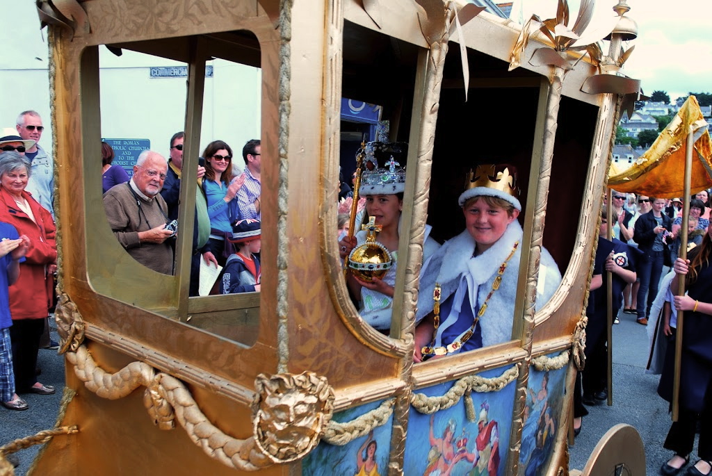 The Queen and The Duke of Edinburgh in the State Coach